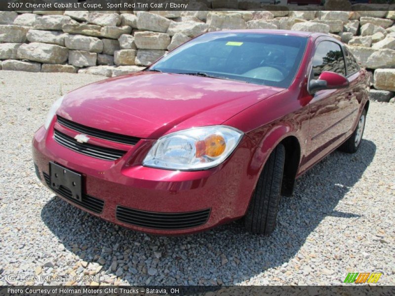 Sport Red Tint Coat / Ebony 2007 Chevrolet Cobalt LT Coupe