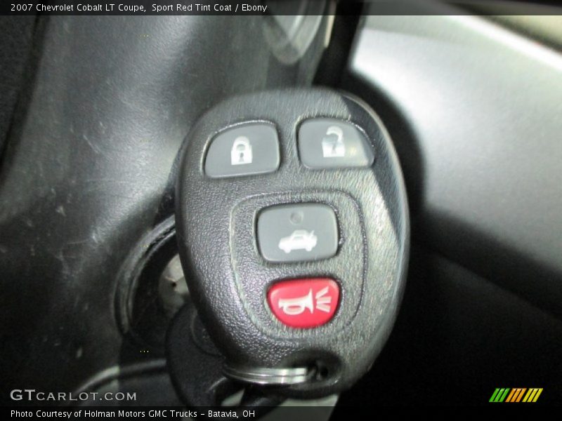 Sport Red Tint Coat / Ebony 2007 Chevrolet Cobalt LT Coupe