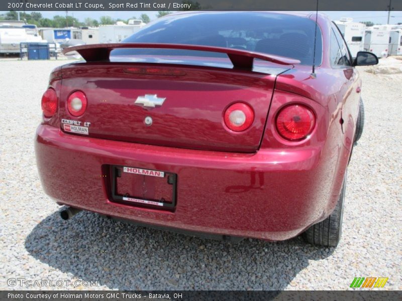 Sport Red Tint Coat / Ebony 2007 Chevrolet Cobalt LT Coupe