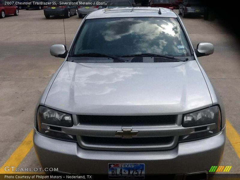 Silverstone Metallic / Ebony 2007 Chevrolet TrailBlazer SS