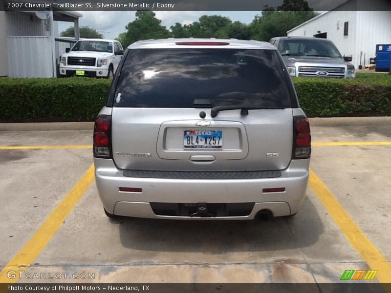 Silverstone Metallic / Ebony 2007 Chevrolet TrailBlazer SS