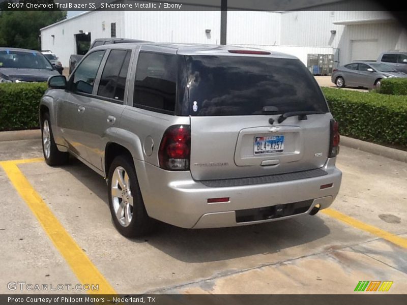 Silverstone Metallic / Ebony 2007 Chevrolet TrailBlazer SS