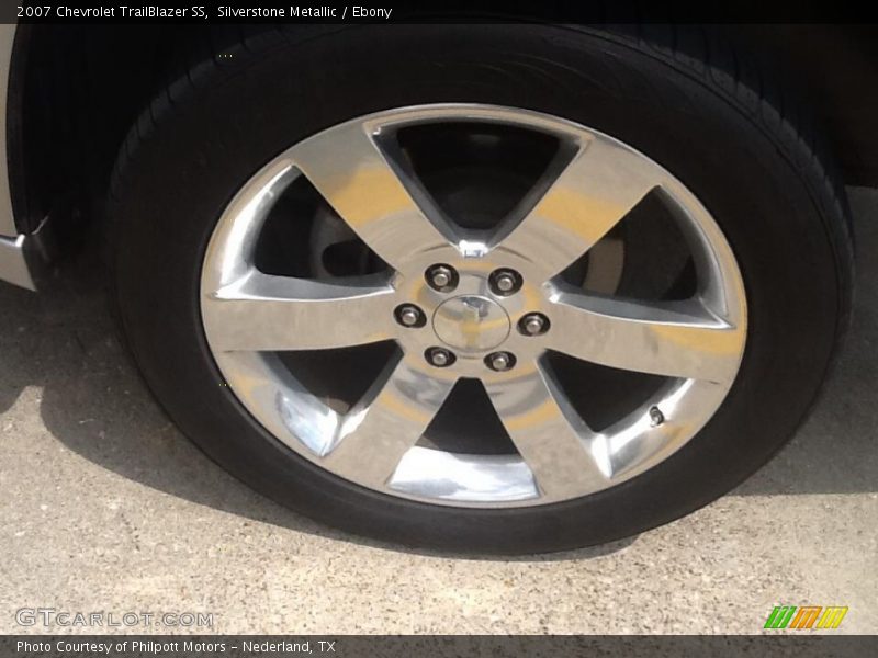Silverstone Metallic / Ebony 2007 Chevrolet TrailBlazer SS