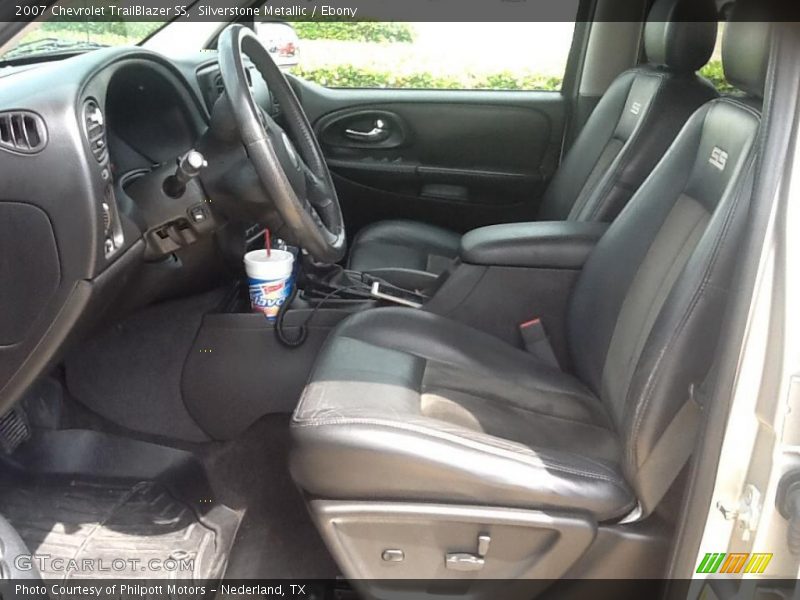 Silverstone Metallic / Ebony 2007 Chevrolet TrailBlazer SS