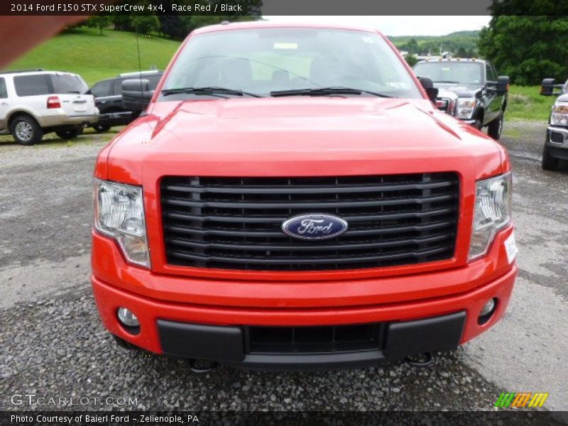 Race Red / Black 2014 Ford F150 STX SuperCrew 4x4