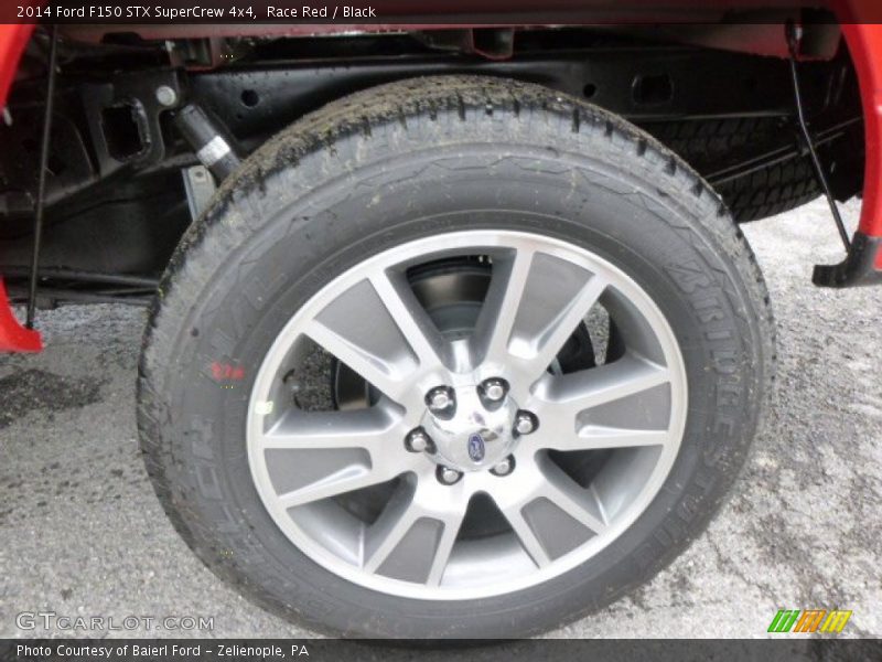 Race Red / Black 2014 Ford F150 STX SuperCrew 4x4
