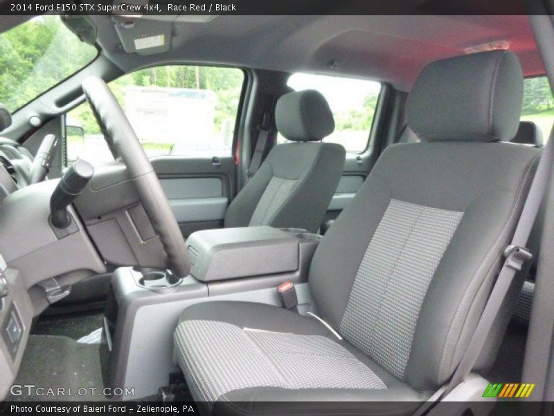 Race Red / Black 2014 Ford F150 STX SuperCrew 4x4