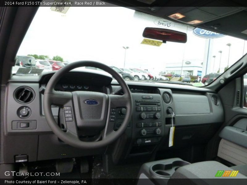 Race Red / Black 2014 Ford F150 STX SuperCrew 4x4
