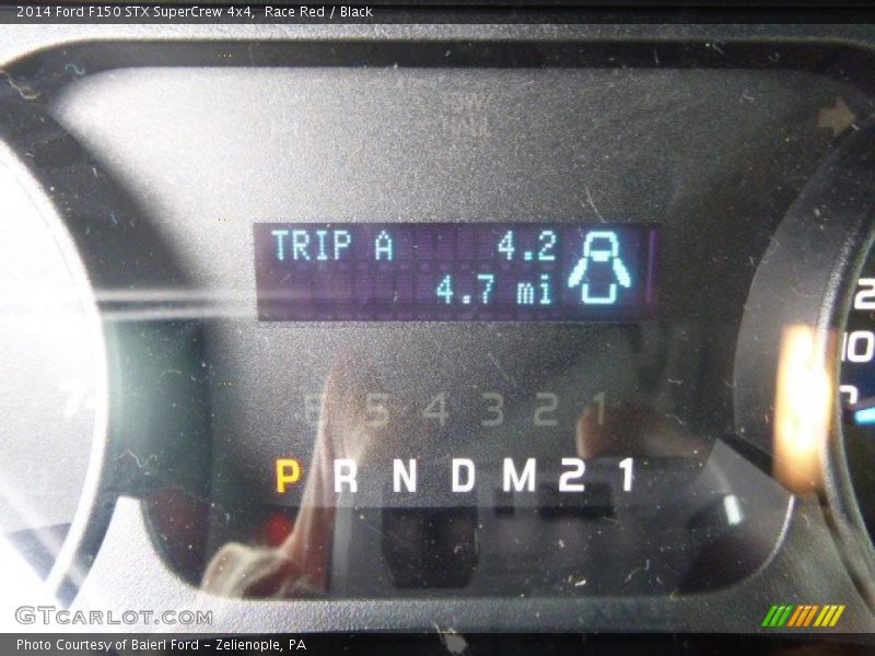 Race Red / Black 2014 Ford F150 STX SuperCrew 4x4
