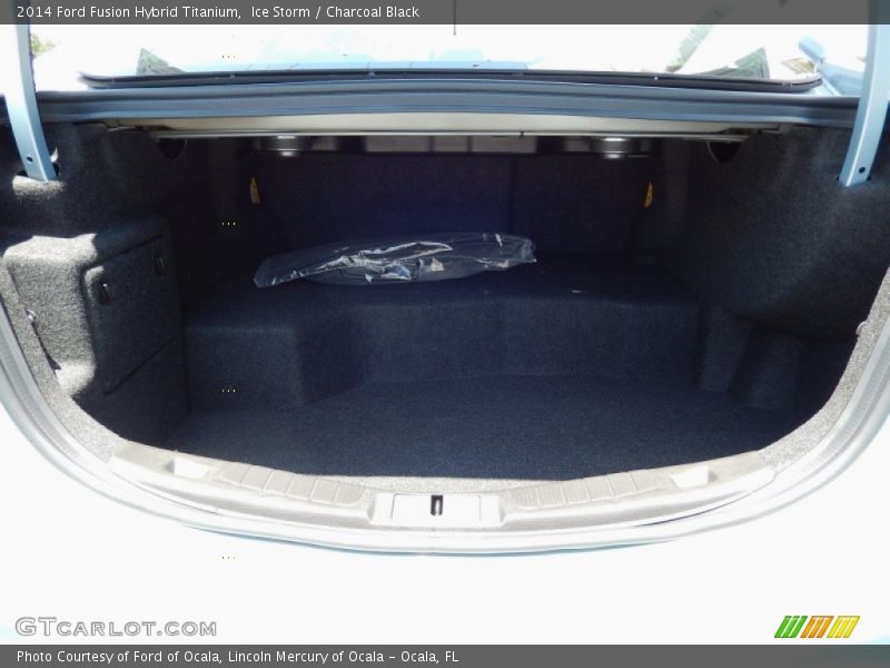  2014 Fusion Hybrid Titanium Trunk