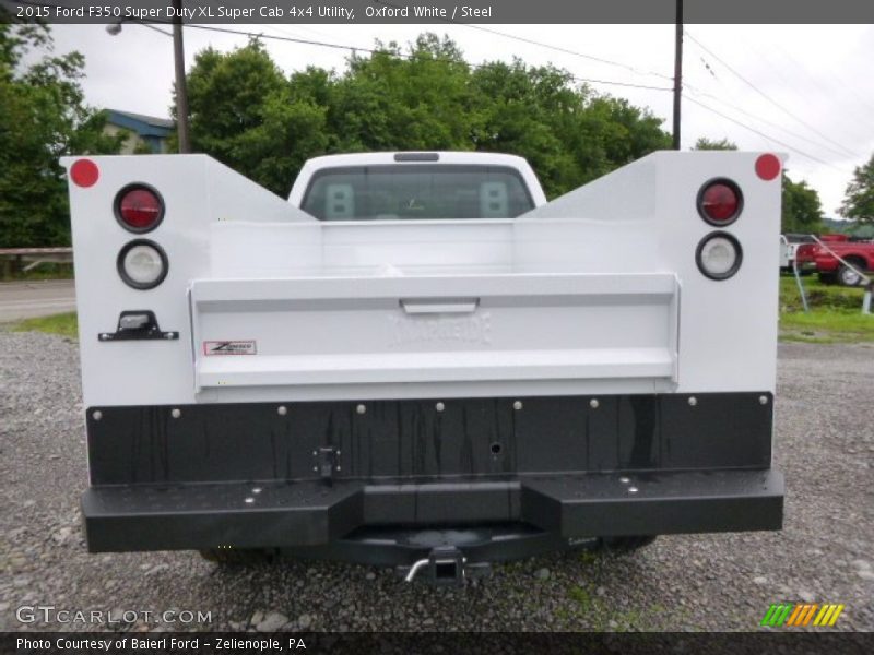Oxford White / Steel 2015 Ford F350 Super Duty XL Super Cab 4x4 Utility