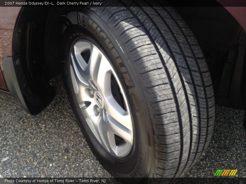 Dark Cherry Pearl / Ivory 2007 Honda Odyssey EX-L