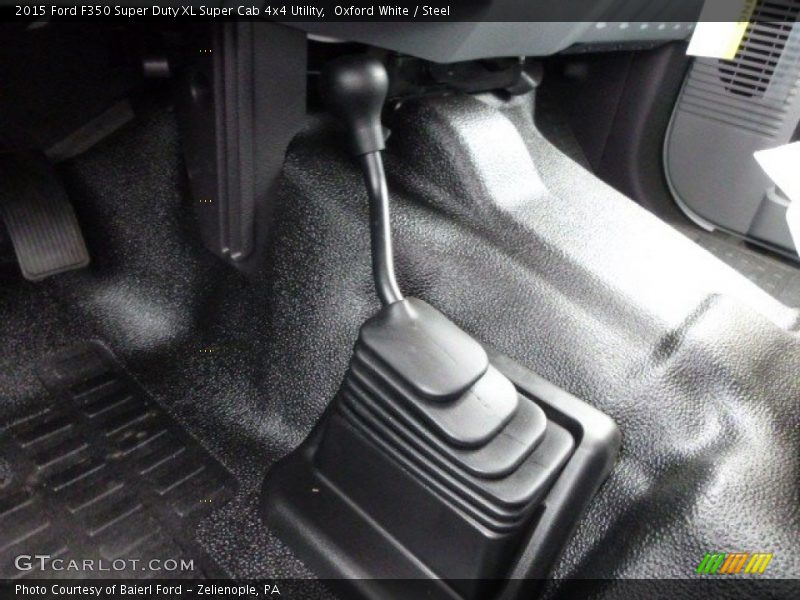 Oxford White / Steel 2015 Ford F350 Super Duty XL Super Cab 4x4 Utility