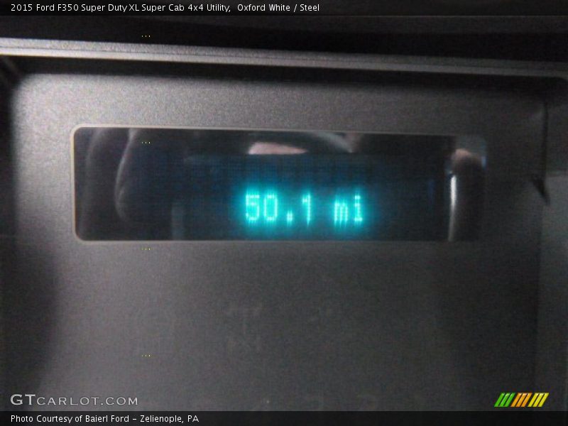 Oxford White / Steel 2015 Ford F350 Super Duty XL Super Cab 4x4 Utility