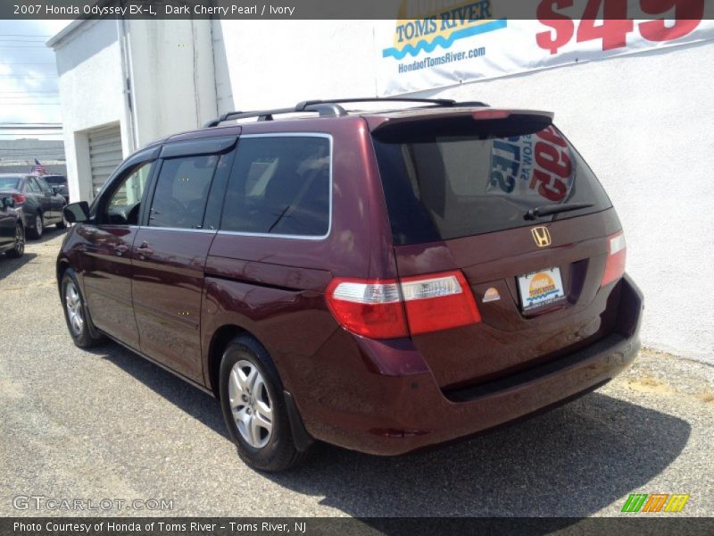 Dark Cherry Pearl / Ivory 2007 Honda Odyssey EX-L