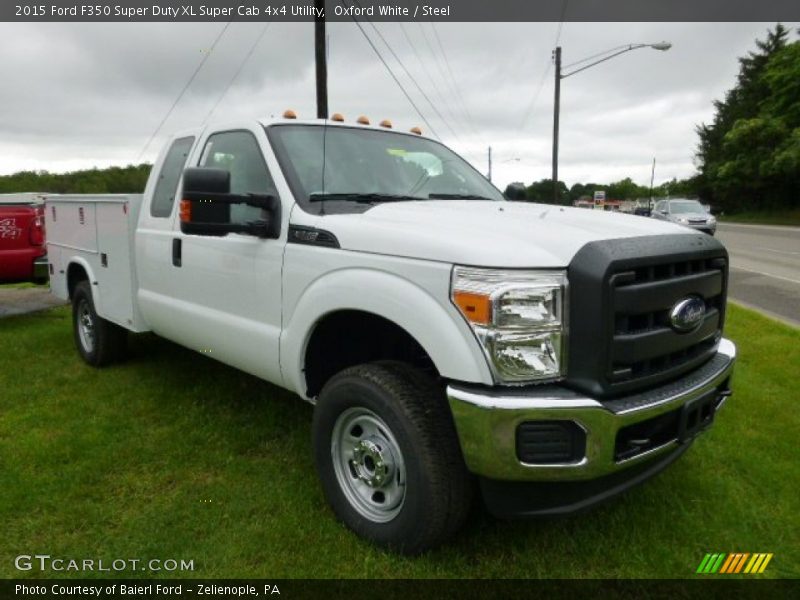 Front 3/4 View of 2015 F350 Super Duty XL Super Cab 4x4 Utility