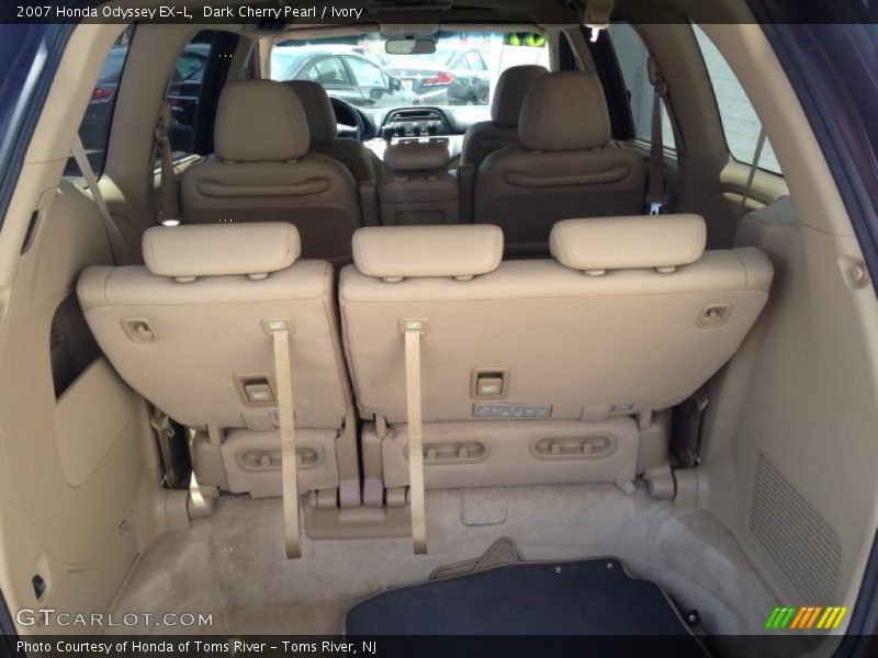 Dark Cherry Pearl / Ivory 2007 Honda Odyssey EX-L