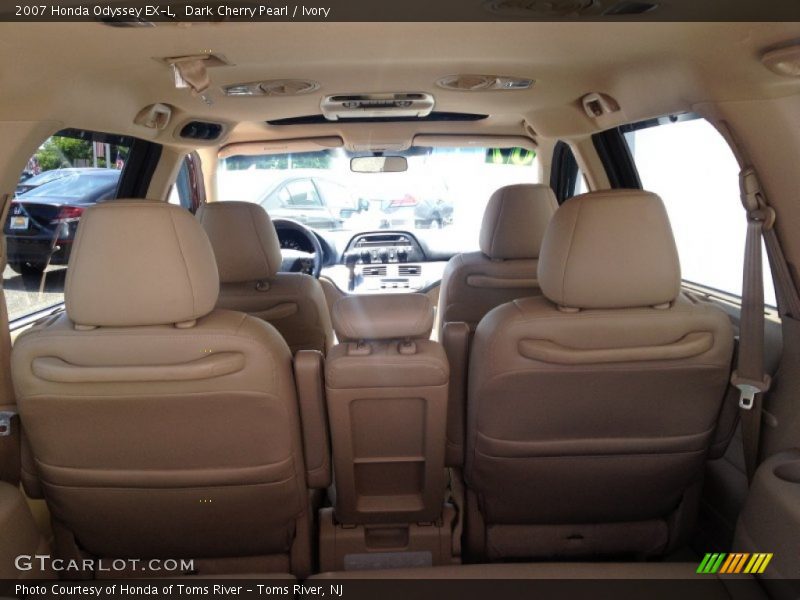 Dark Cherry Pearl / Ivory 2007 Honda Odyssey EX-L