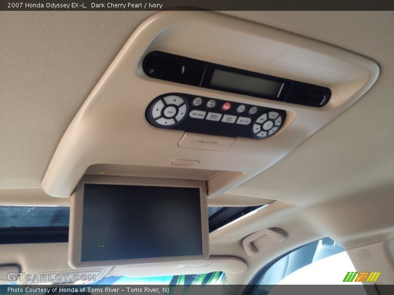 Dark Cherry Pearl / Ivory 2007 Honda Odyssey EX-L