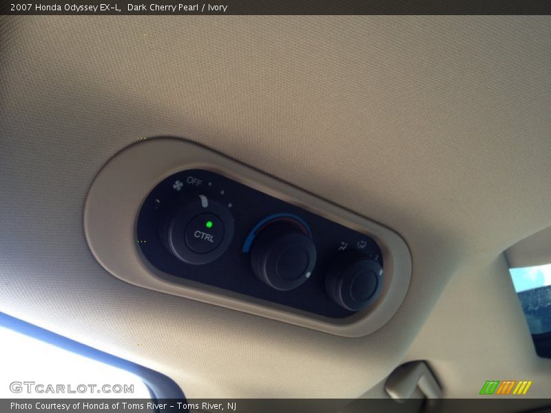 Dark Cherry Pearl / Ivory 2007 Honda Odyssey EX-L