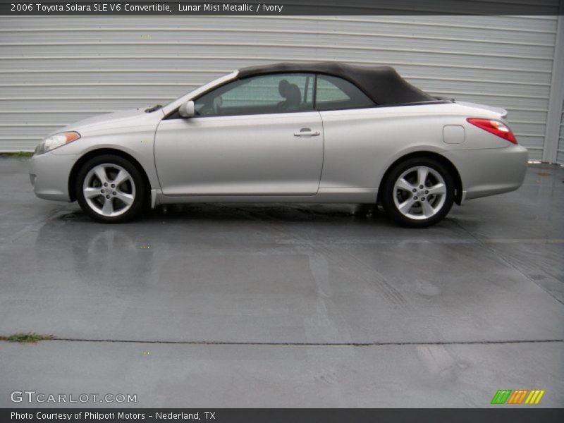 Lunar Mist Metallic / Ivory 2006 Toyota Solara SLE V6 Convertible