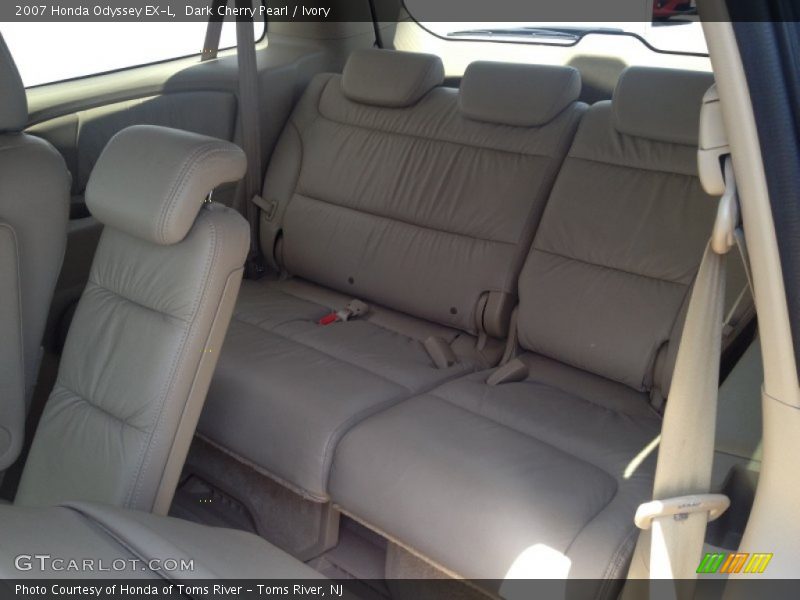 Dark Cherry Pearl / Ivory 2007 Honda Odyssey EX-L