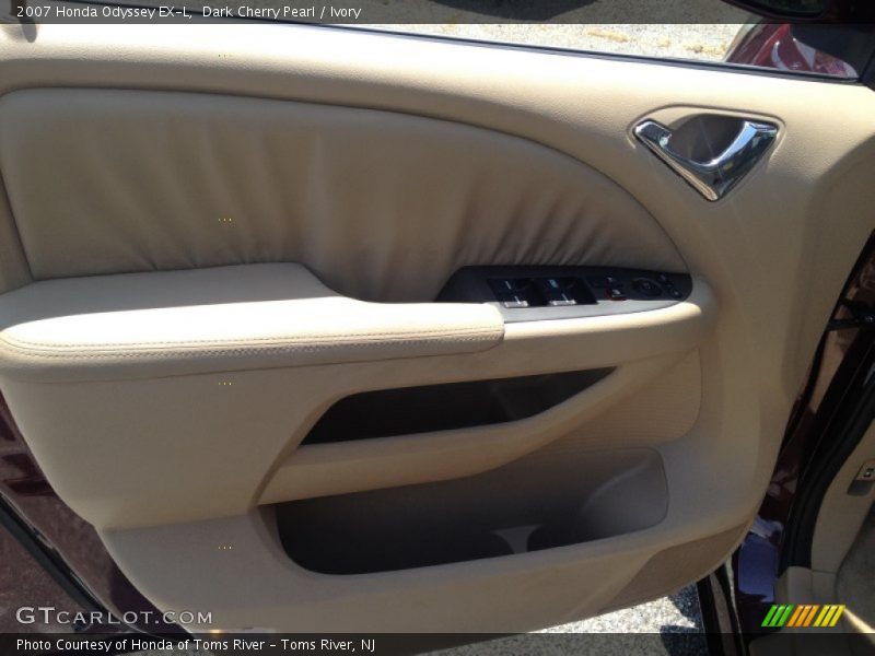 Dark Cherry Pearl / Ivory 2007 Honda Odyssey EX-L