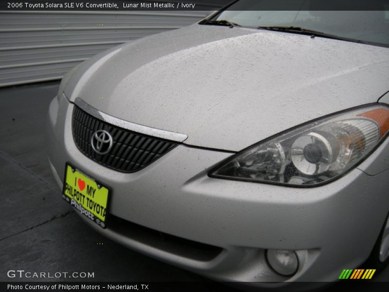 Lunar Mist Metallic / Ivory 2006 Toyota Solara SLE V6 Convertible