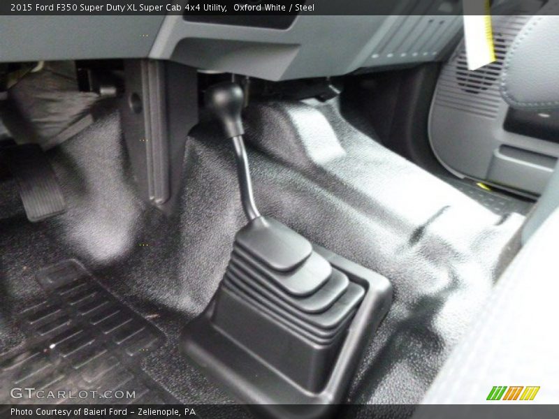 Oxford White / Steel 2015 Ford F350 Super Duty XL Super Cab 4x4 Utility