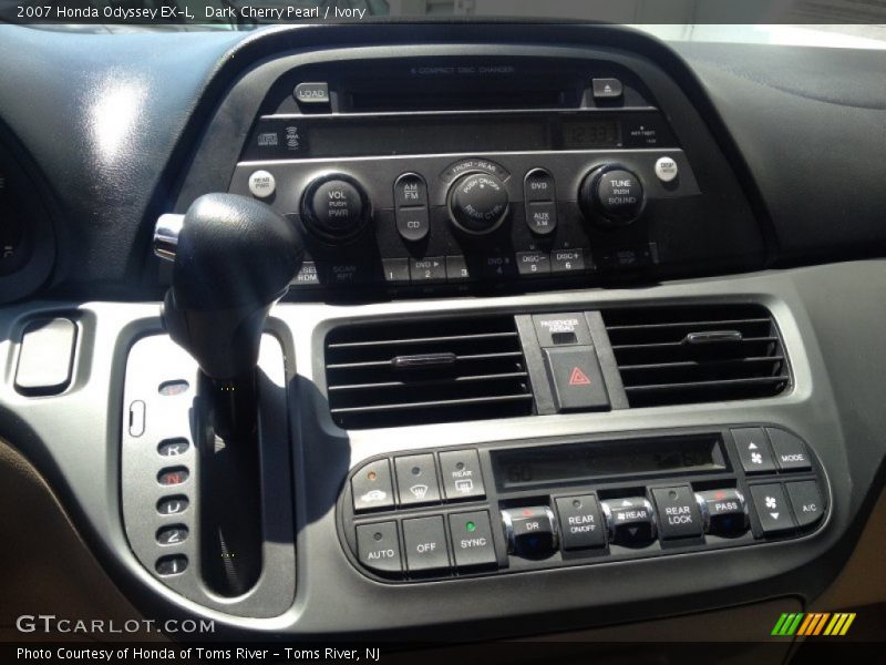 Dark Cherry Pearl / Ivory 2007 Honda Odyssey EX-L