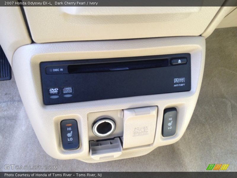 Dark Cherry Pearl / Ivory 2007 Honda Odyssey EX-L