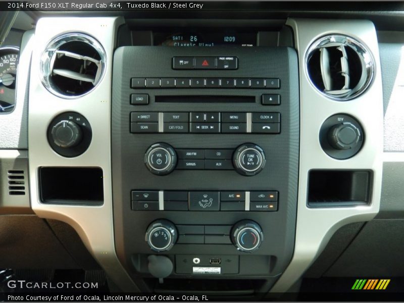 Tuxedo Black / Steel Grey 2014 Ford F150 XLT Regular Cab 4x4