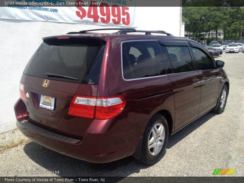 Dark Cherry Pearl / Ivory 2007 Honda Odyssey EX-L