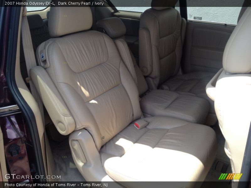 Dark Cherry Pearl / Ivory 2007 Honda Odyssey EX-L