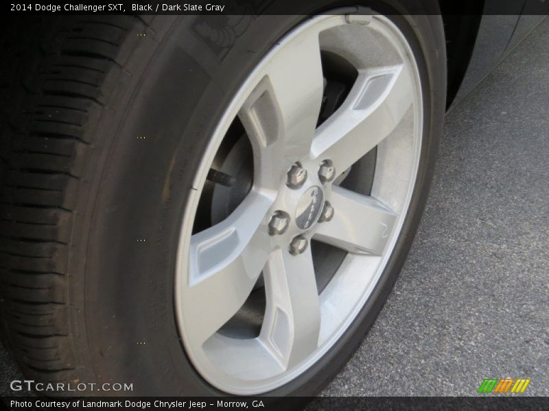 Black / Dark Slate Gray 2014 Dodge Challenger SXT