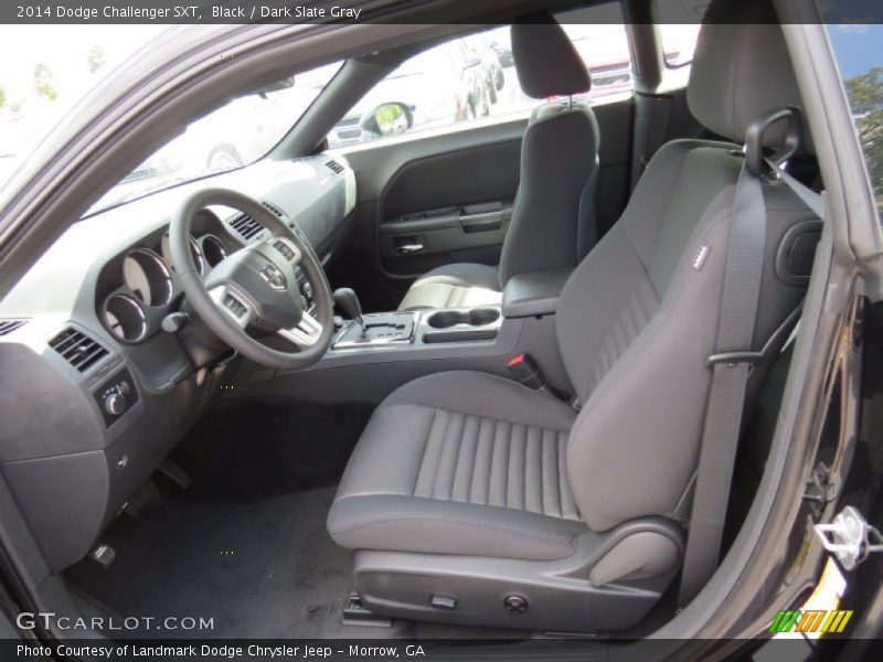 Black / Dark Slate Gray 2014 Dodge Challenger SXT