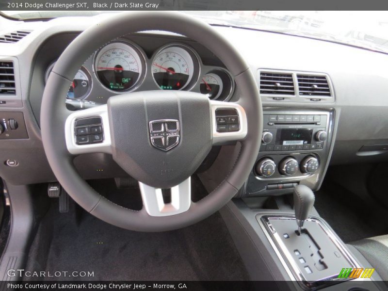 Black / Dark Slate Gray 2014 Dodge Challenger SXT