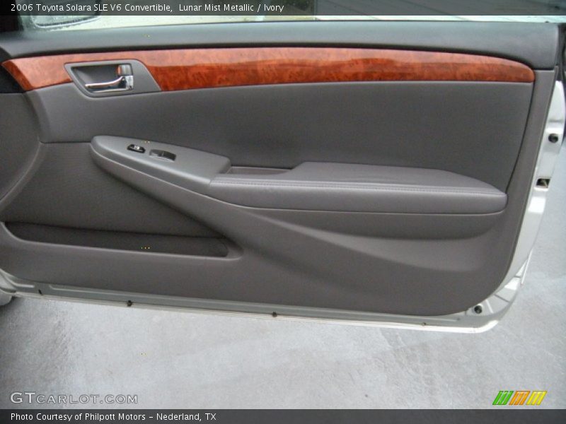 Lunar Mist Metallic / Ivory 2006 Toyota Solara SLE V6 Convertible