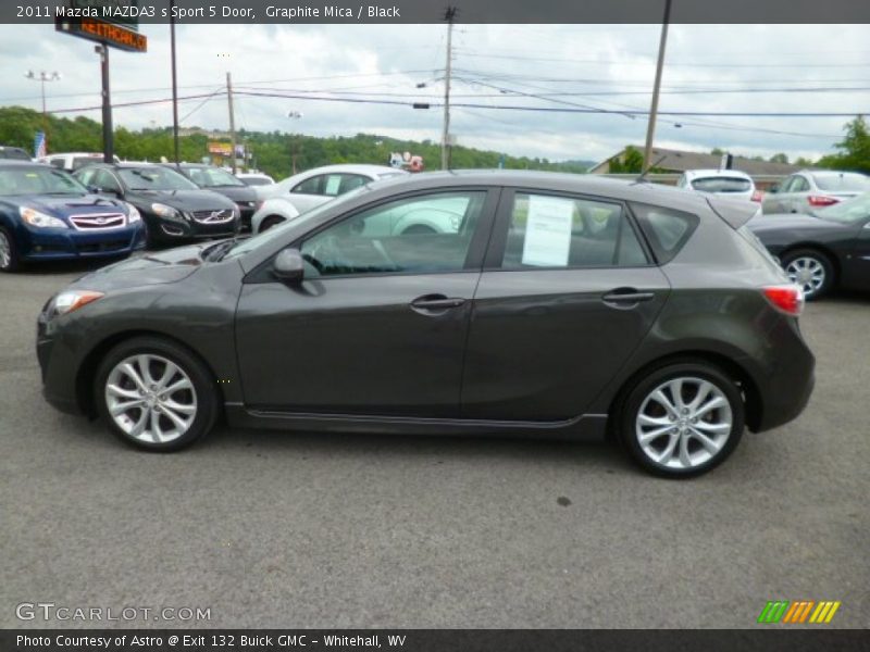 Graphite Mica / Black 2011 Mazda MAZDA3 s Sport 5 Door