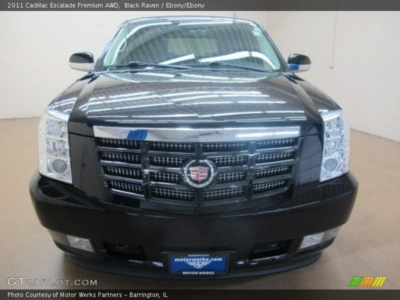 Black Raven / Ebony/Ebony 2011 Cadillac Escalade Premium AWD