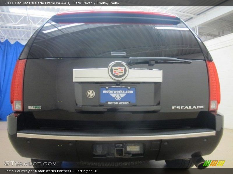 Black Raven / Ebony/Ebony 2011 Cadillac Escalade Premium AWD