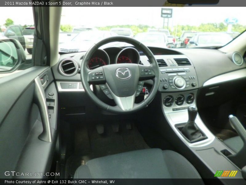 Graphite Mica / Black 2011 Mazda MAZDA3 s Sport 5 Door