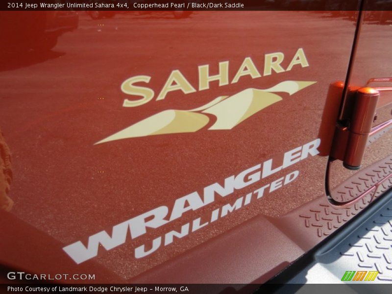 Copperhead Pearl / Black/Dark Saddle 2014 Jeep Wrangler Unlimited Sahara 4x4