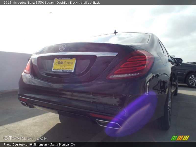 Obsidian Black Metallic / Black 2015 Mercedes-Benz S 550 Sedan
