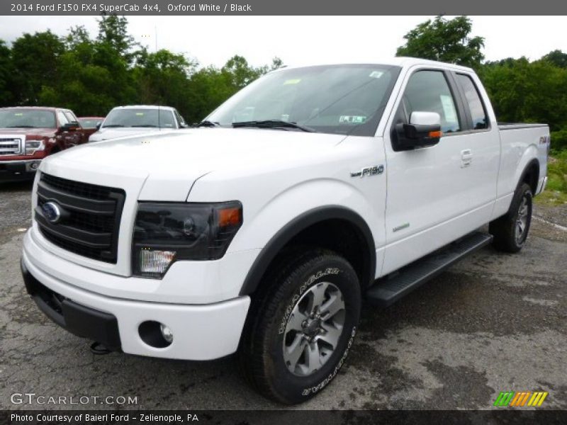 Oxford White / Black 2014 Ford F150 FX4 SuperCab 4x4