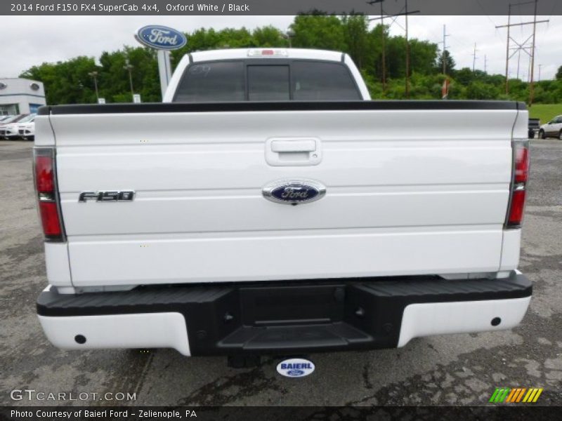 Oxford White / Black 2014 Ford F150 FX4 SuperCab 4x4
