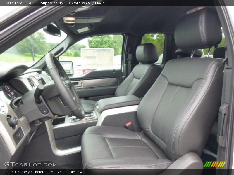 Oxford White / Black 2014 Ford F150 FX4 SuperCab 4x4