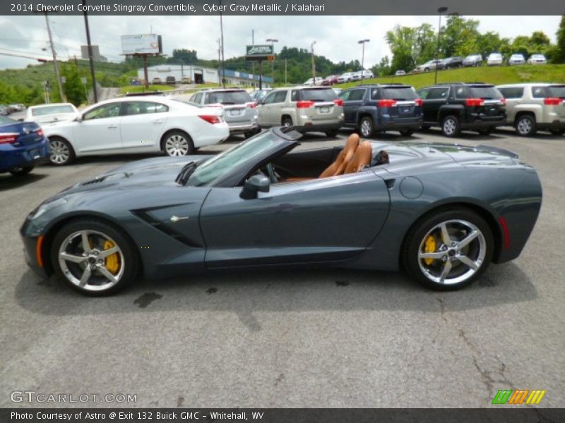  2014 Corvette Stingray Convertible Cyber Gray Metallic