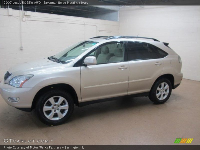 Front 3/4 View of 2007 RX 350 AWD