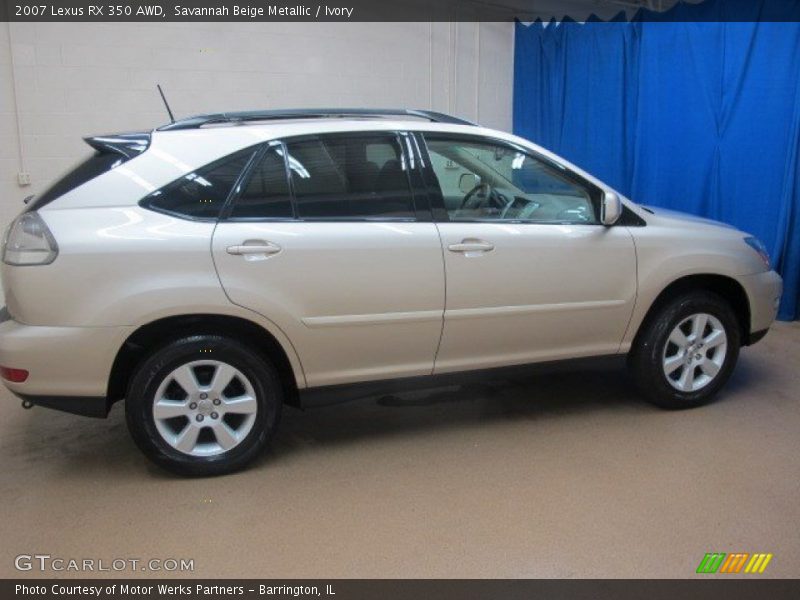 Savannah Beige Metallic / Ivory 2007 Lexus RX 350 AWD